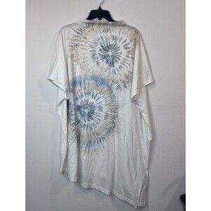 Ulla Popken Relaxed Fit Tunic Size 28 / 30 Plus Women's Colorful Print Cotton